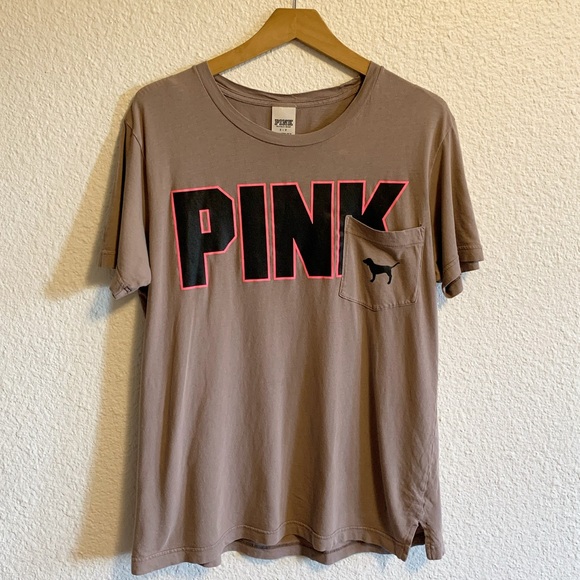 PINK Victoria's Secret Tops - Victoria’s Secret PINK Cotton Tee Shirt